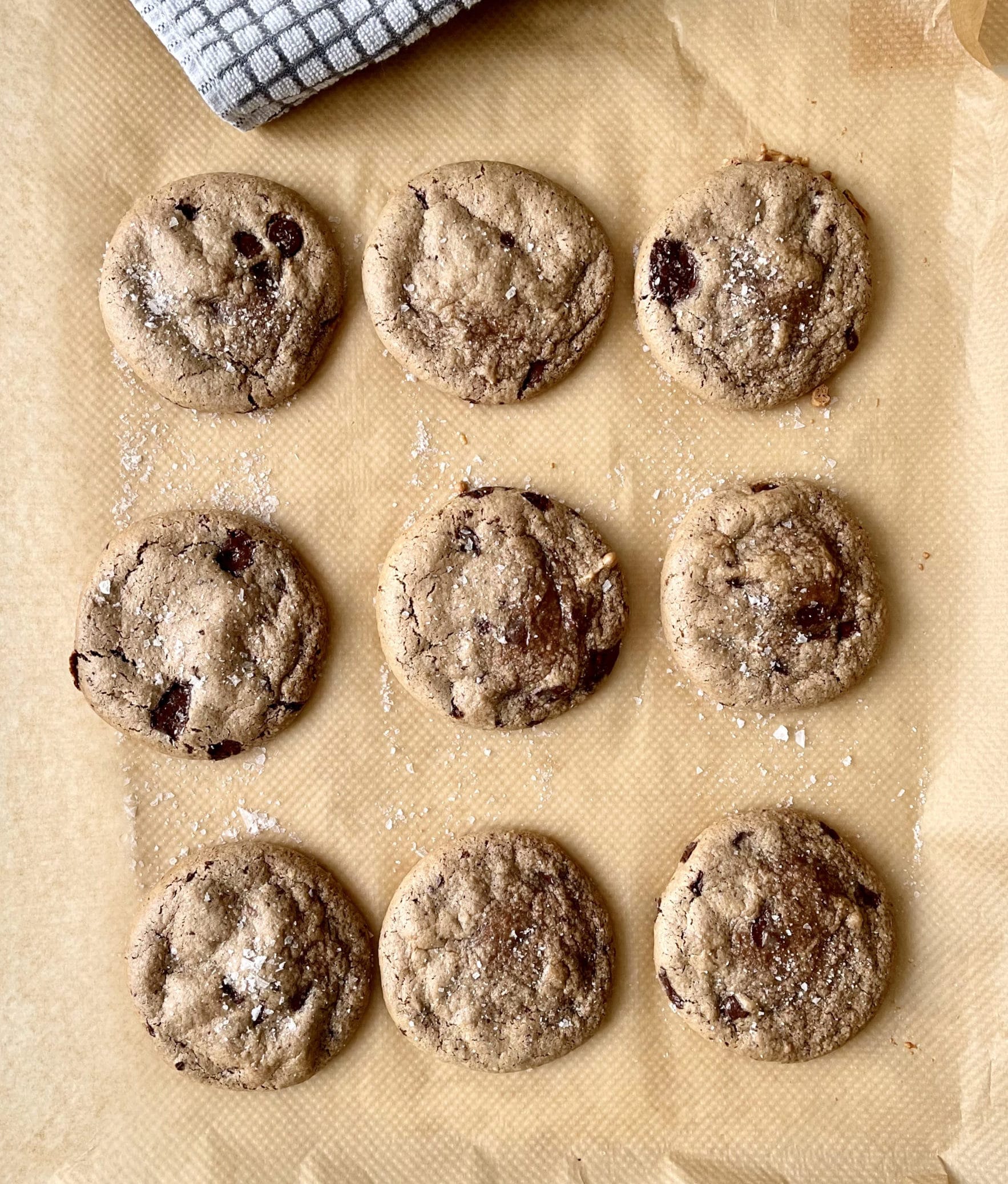 Chocolate Chip Tahini Cookies