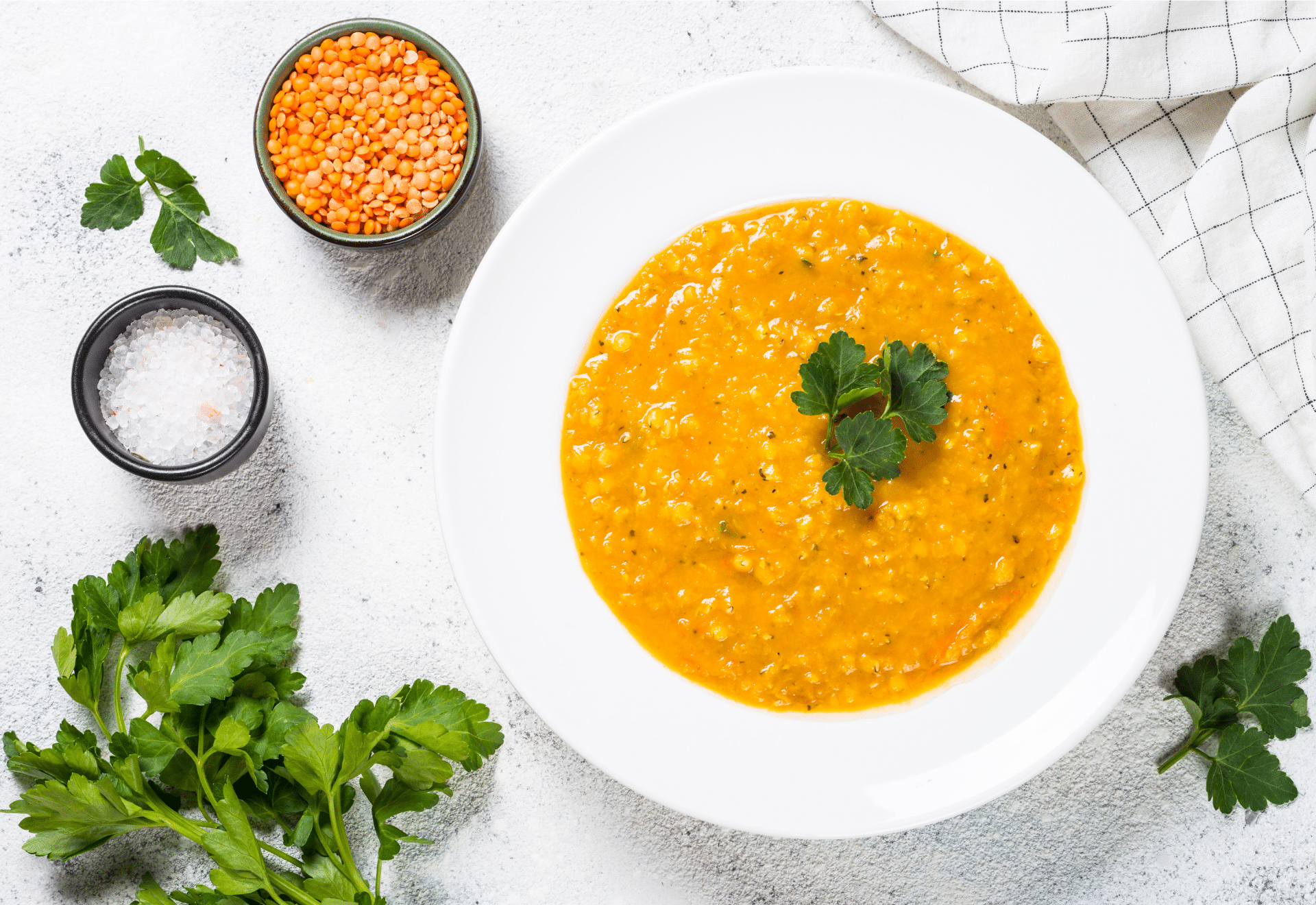 Zingy Red Lentil Soup